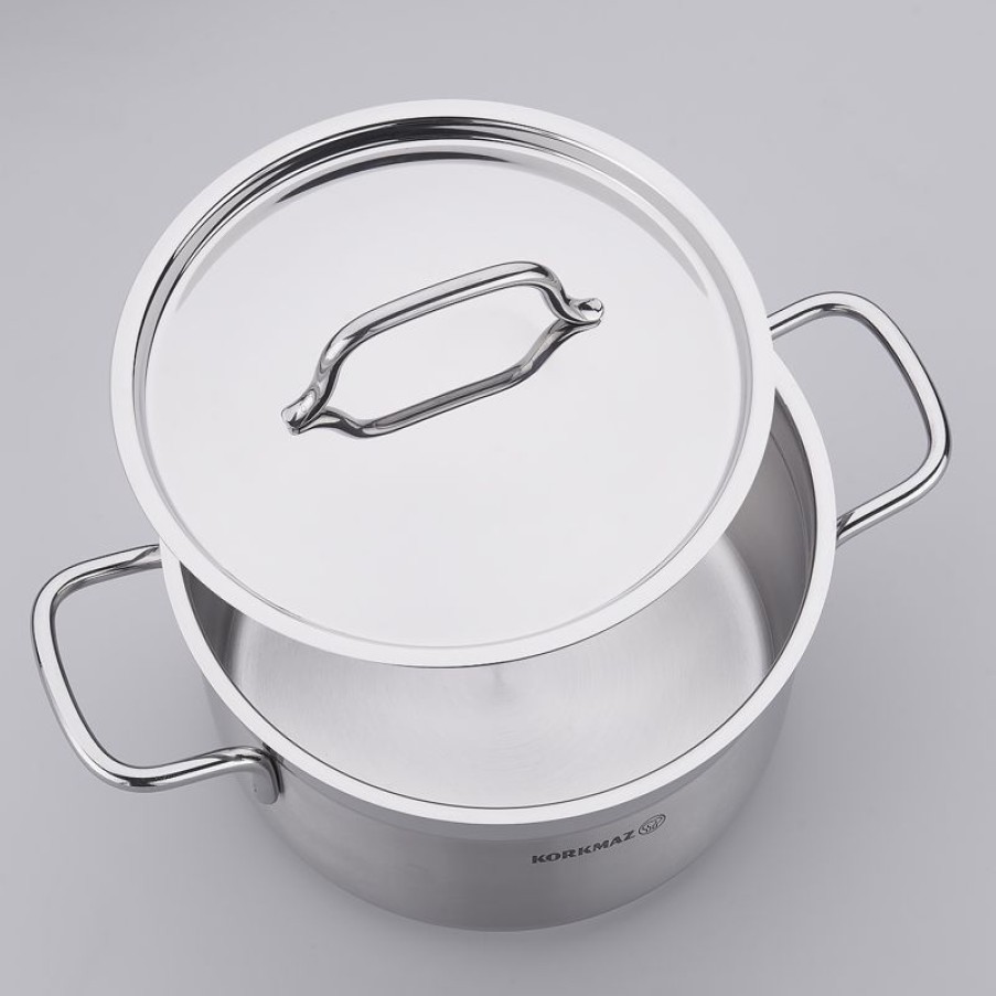 Keuken Gulcan Home | Korkmaz Alfa Rvs Pan Diep | 28X18 Cm | 11 Liter