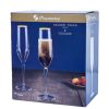 Tafelen Gulcan Home | Pasabahce Napa Golden Touch Champagne Glazen | 6 Stuks | 200 Ml