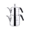 Keuken Gulcan Home | Korkmaz Mina Maxi Theepot Set | 1.1 + 2.0 Liter | A036