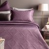 Huistextiel Gulcan Home | Glory Bedsprei 2 Persoons 100% Polyester Paars