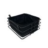 Keuken Gulcan Home | Broodmand Vierkant 20X20 Cm Mat Zwart