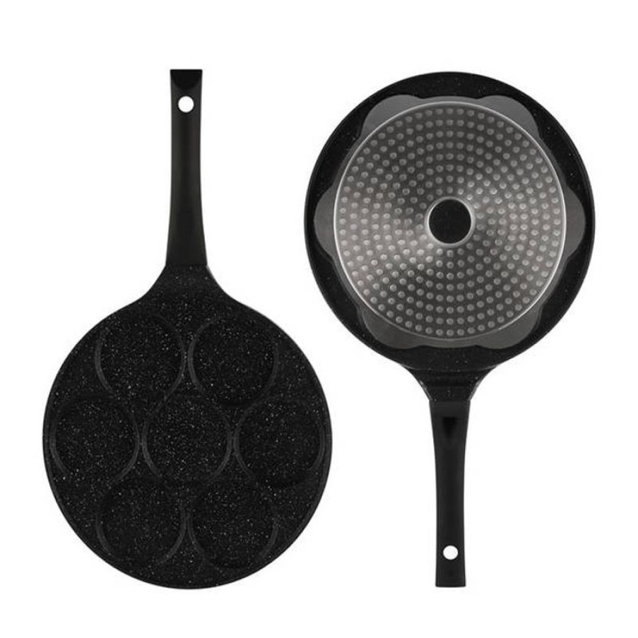 Keuken Gulcan Home | Biko Pannenkoeken Pan 26 Cm 7 Kops Inductie Geschikt