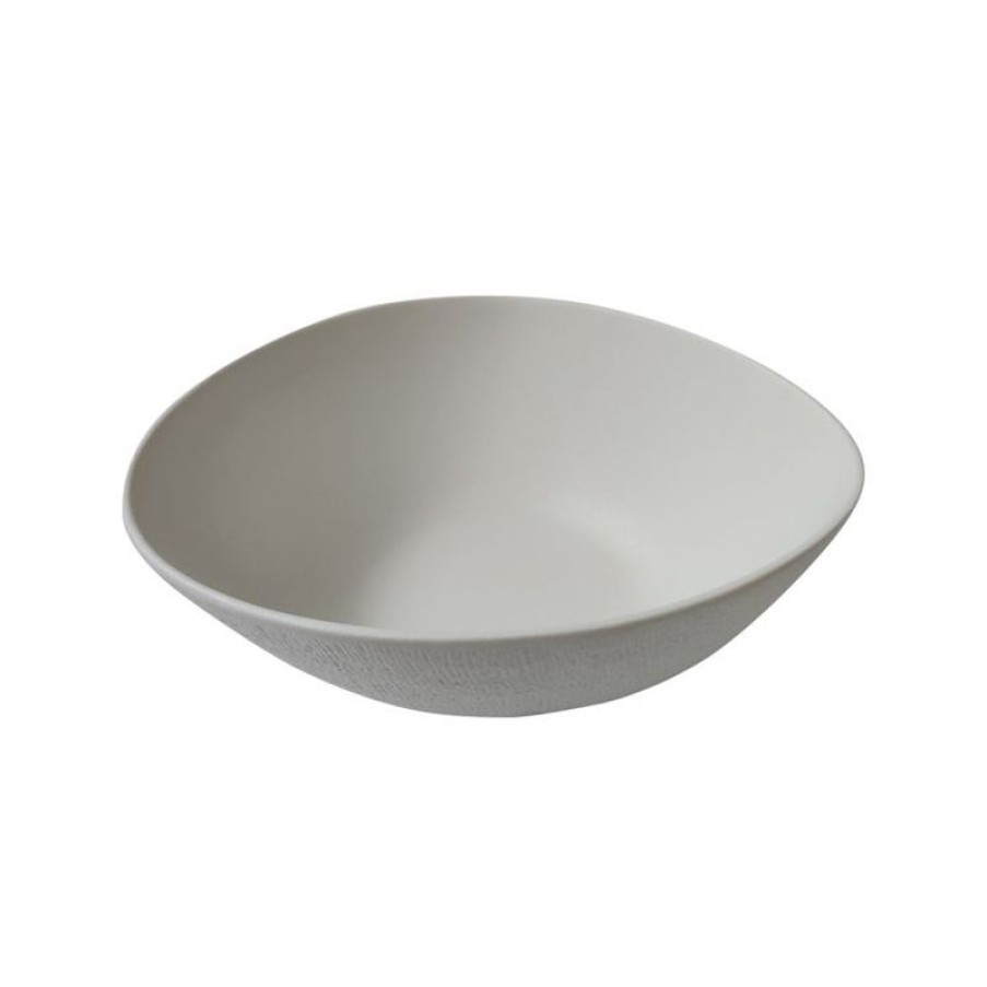 Tafelen Gulcan Home | Bricard Sery Schaal 25,4 Cm | Mat Wit | 1 Stuk