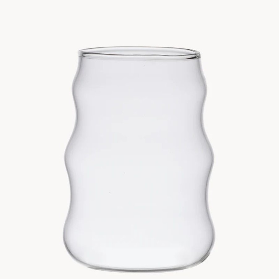 Tafelen Gulcan Home | Bubble Wave Borosilicaatglas | 2 Stuks | 550 Ml