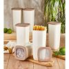 Keuken Gulcan Home | Vip Ahmet Kumsal Voorraaddozen | Set Van 6 | 1750 Ml | Beige