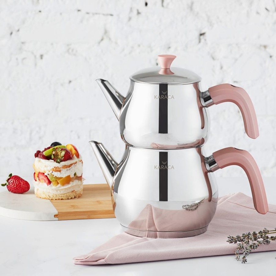 Keuken Gulcan Home | Karaca Kayra Midi Theepot Set Rose