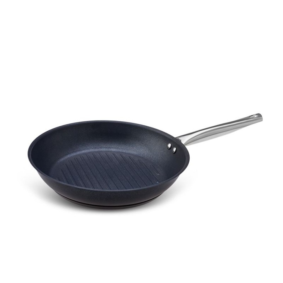 Keuken Gulcan Home | Karaca Biodiamond Steel Plus Wok- En Grillpan | 28 Cm