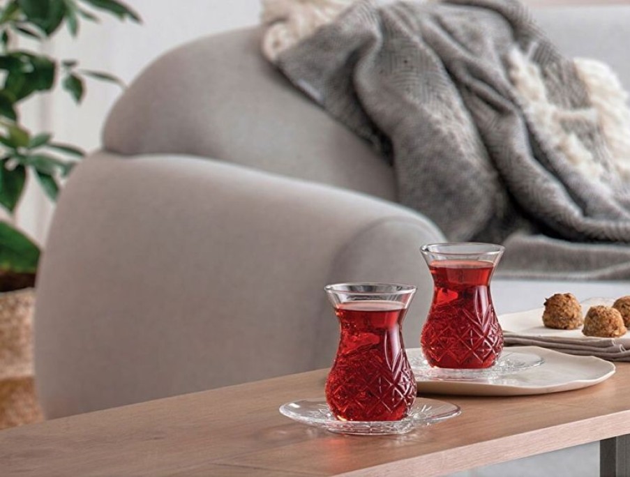 Tafelen Gulcan Home | Pasabahce Timeless 12-Delig Theeglazen Set