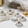 Tafelen Gulcan Home | Karaca Globe 12-Delige Koffiekopjes Set 90 Ml