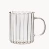 Tafelen Gulcan Home | Ripple Glazen Mok Borosilicaatglas | 2 Stuks | 350 Ml