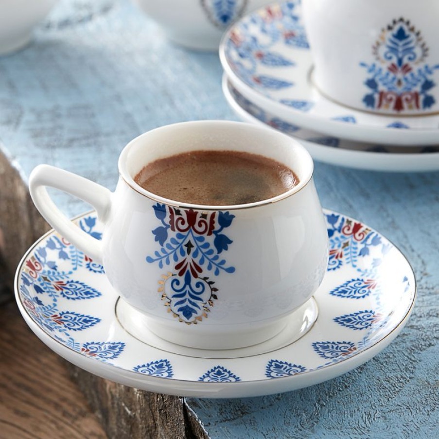 Tafelen Gulcan Home | Karaca Relica 12-Delig Koffiekopjes Set