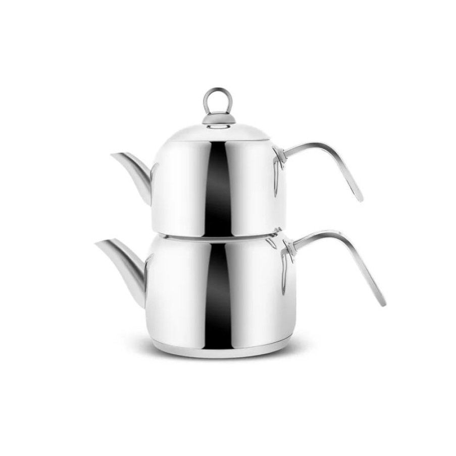 Keuken Gulcan Home | Karaca Urban Mini Metalen Theepot Set