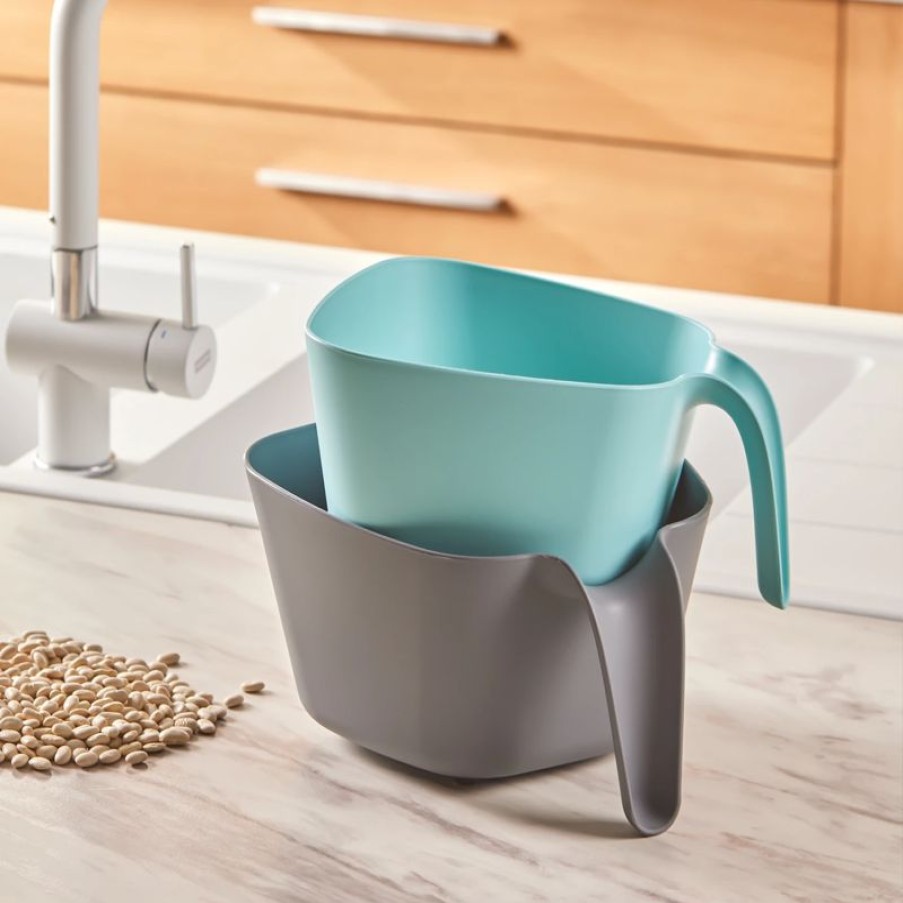 Keuken Gulcan Home | Karaca Nell Gray Mint 2-Delig Zeef